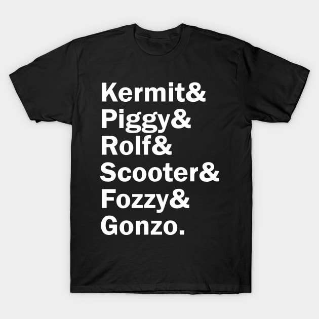 Funny Names x The Muppets T-Shirt by muckychris